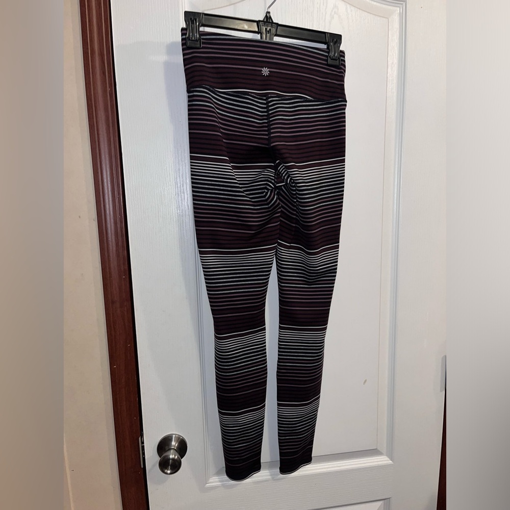 HIGH RISE EXPANSE STRIPE CHATURANGA™ TIGHT Size XS - Picture 2 of 10